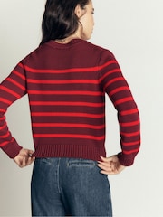 Boden Brown Lucy Chunky Cotton Jumper - Image 5 of 8