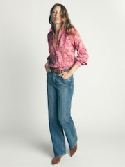 Boden Pink Erica Lace Top - Image 4 of 6