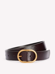 Boden Red Classic Leather Belt - Image 2 of 3