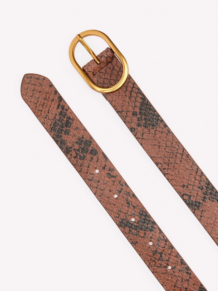 Boden Brown Classic Leather Belt - Image 3 of 3 Boden Brown Classic Leather Belt - Image 3 of 3