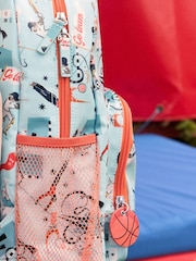 Cath Kidston Blue Sports Print Large Backpack - Image 3 of 4