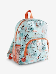 Cath Kidston Blue Sports Print Large Backpack - Image 4 of 4