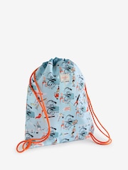 Cath Kidston Blue Kids Drawstring Backpack - Image 5 of 5