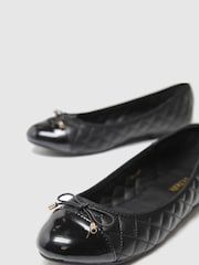 Bailarinas negras con diseño guateado Luna de Schuh - Imagen 4 de 4
