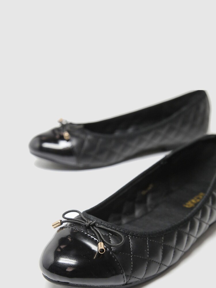Bailarinas negras con diseño guateado Luna de Schuh - Imagen 4 de 4