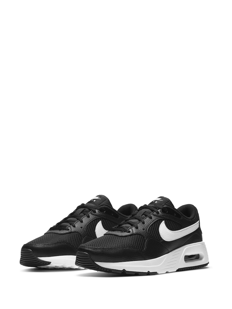 Nike Black/White Air Max SC Trainers - Image 5 of 12