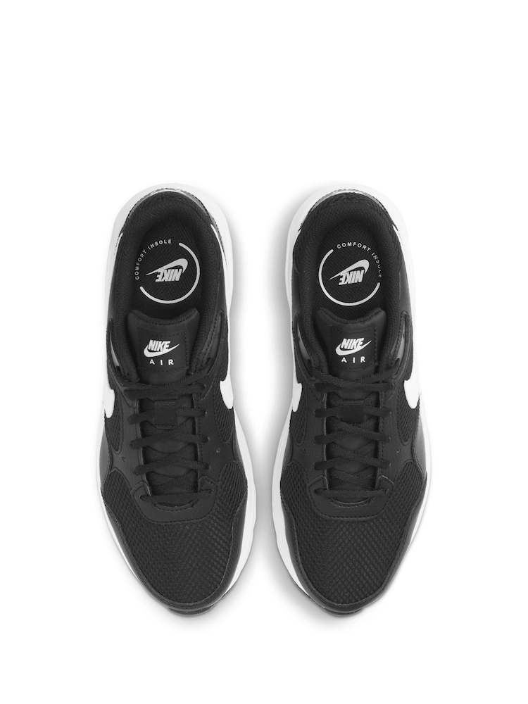 Nike Black/White Air Max SC Trainers - Image 7 of 12