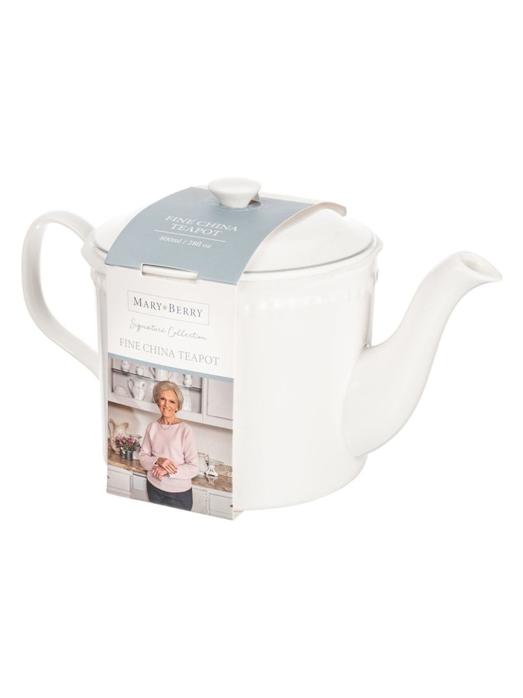 Mary Berry White Signature Teapot - Image 4 of 4
