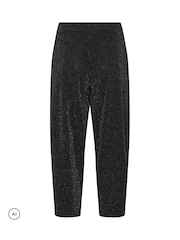 Pantalones con pernera tipo barril de efecto metalizado de PixieGirl Petite - Imagen 6 de 6