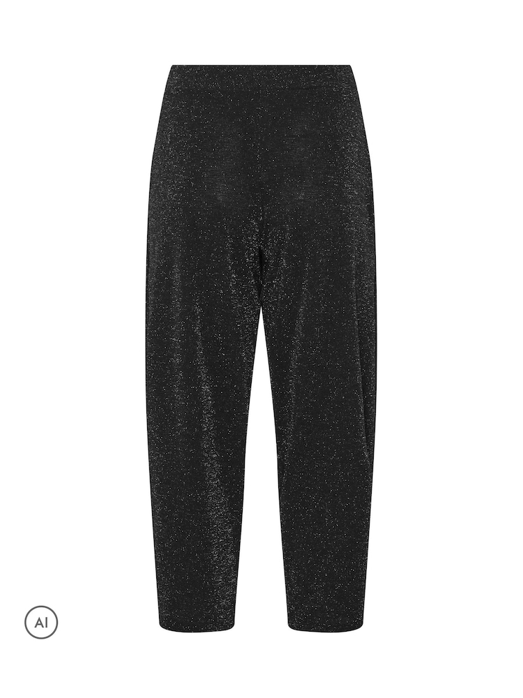 Pantalones con pernera tipo barril de efecto metalizado de PixieGirl Petite - Imagen 6 de 6 Pantalones con pernera tipo barril de efecto metalizado de PixieGirl Petite - Imagen 6 de 6