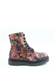 Heavenly Feet Rose Pink Justina2 Peony Ankle Boots - Image 1 of 6