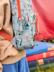 Cath Kidston Blue Medium Backpack - Image 2 of 4