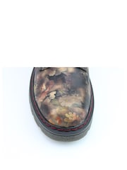 Heavenly Feet Gold Bronze Justina2 Peony Ankle Boots - Image 5 of 6