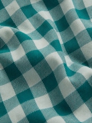 KIDLY by MORI Green Supersoft Check Woven Button Down Pyjamas - Image 5 of 5