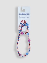 Рожевий/Блакитний - JoJo Maman Bébé Набір намиста для малюків - Image 4 of 4