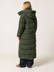 PixieGirl Petite Green Maxi Padded Coat - Image 3 of 6