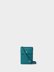 Osprey London Green The Madison Leather Phone Bag - Image 1 of 5