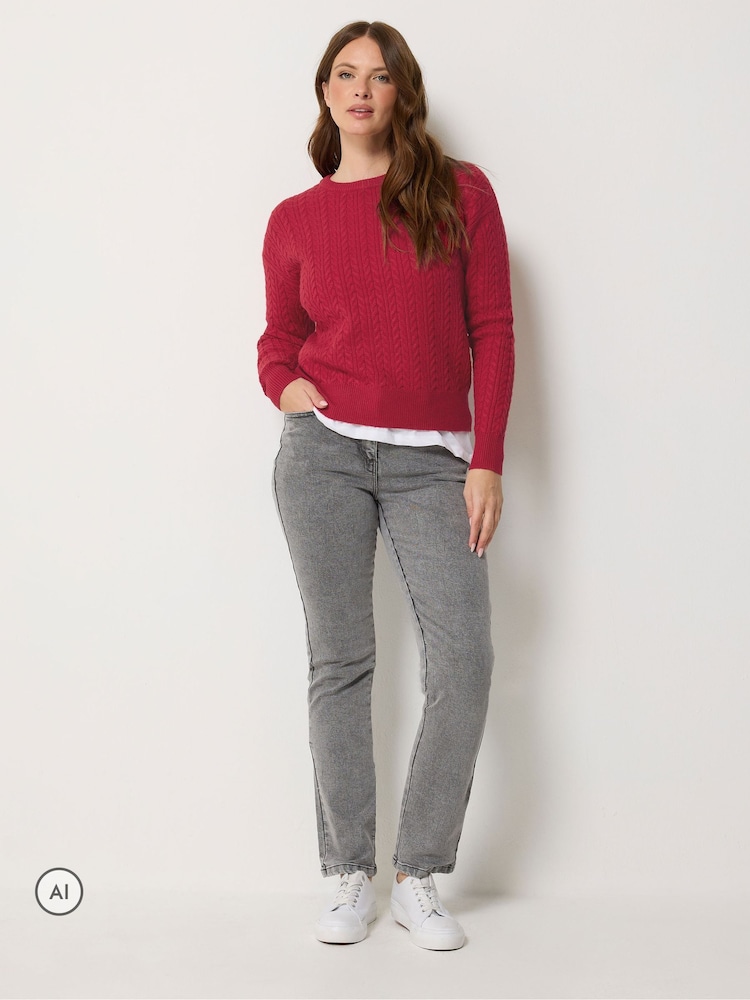 Rød - M&Co Mini Kabel Jumper - Billede 2 af 6
