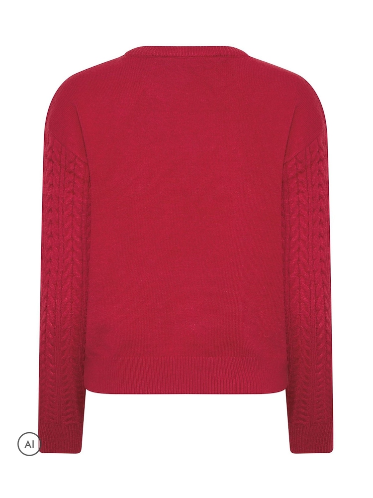 Rød - M&Co Mini Kabel Jumper - Billede 6 af 6