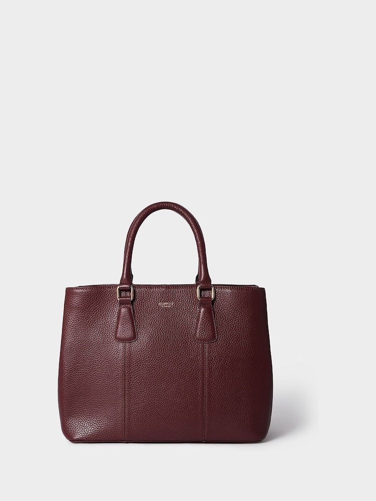 أحمر - حقيبة عمل جلد The Adaline من Osprey London - صورة 2 من 6