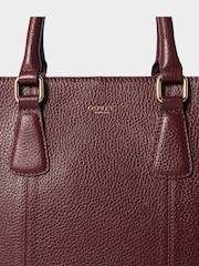أحمر - حقيبة عمل جلد The Adaline من Osprey London - صورة 6 من 6