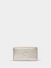 Osprey London Gold The Luxe Leather Travel Organiser with Gift Box - Image 2 of 6
