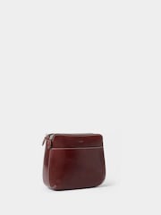 Osprey London Brown The Buckley Saddle Leather Cross-Body Bag - Image 2 of 5