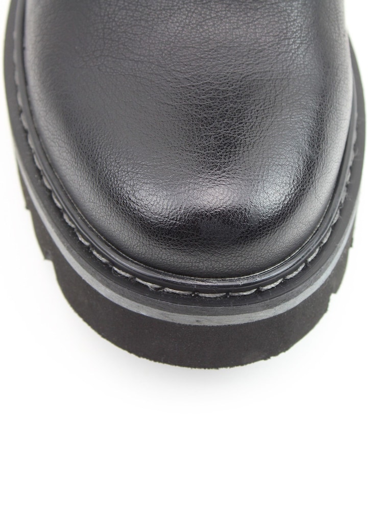Heavenly Feet Black Bobbie Mid Boots - Image 6 of 6 Heavenly Feet Black Bobbie Mid Boots - Image 6 of 6