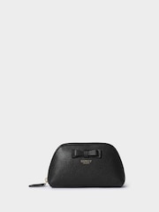 Чорний - Osprey London Шкіряний косметичний чохол The Bow - Image 1 of 5