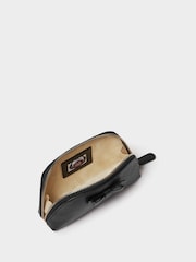 Чорний - Osprey London Шкіряний косметичний чохол The Bow - Image 5 of 5