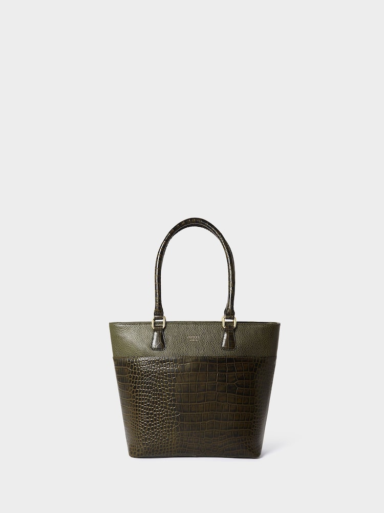 Osprey London Green The Kellie Leather Tote Bag - Image 1 of 5
