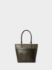 Osprey London Green The Kellie Leather Tote Bag - Image 3 of 5
