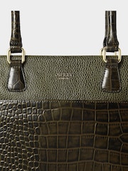 Osprey London Green The Kellie Leather Tote Bag - Image 4 of 5