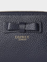 Синій - Osprey London Шкіряний косметичний чохол The Bow - Image 4 of 5