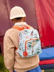 Cath Kidston Blue Sports Print Mini Backpack - Image 1 of 10