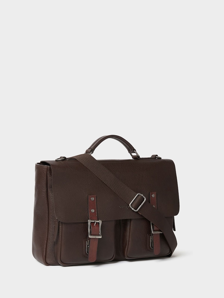 Osprey London The Lorenzo Leather Briefcase Bag - სურათი 2 6-დან