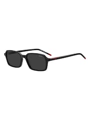 HUGO Black Rectangular Sunglasses - Image 1 of 6