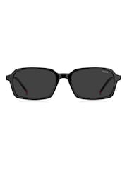 HUGO Black Rectangular Sunglasses - Image 3 of 6