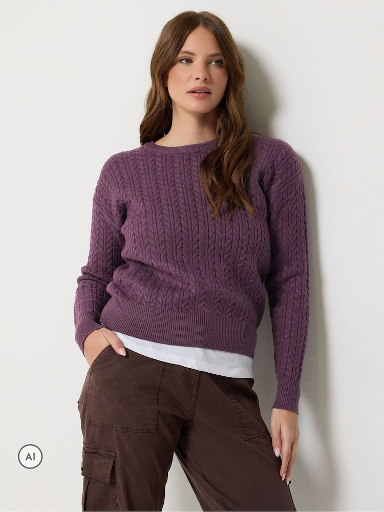 Lilla - M&Co Mini Kabel Jumper - Billede 1 af 6