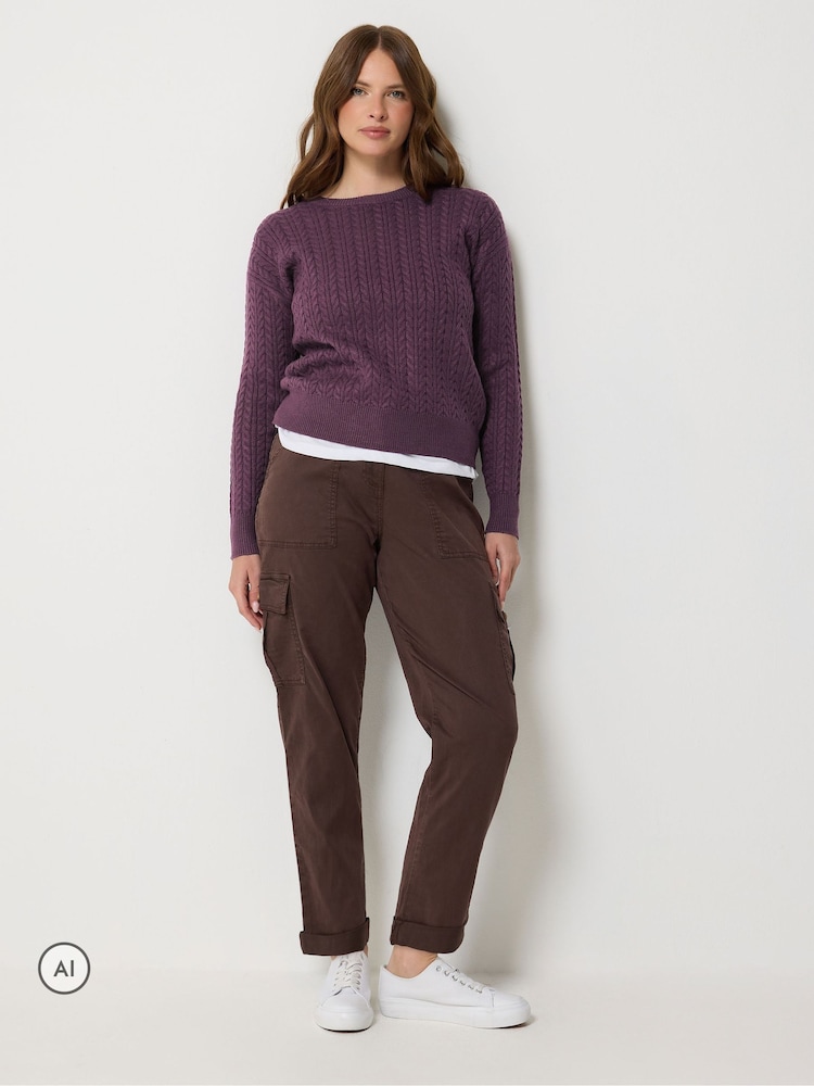 Lilla - M&Co Mini Kabel Jumper - Billede 2 af 6