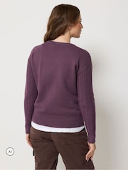 Lilla - M&Co Mini Kabel Jumper - Billede 3 af 6