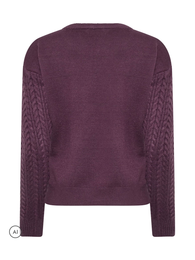 Lilla - M&Co Mini Kabel Jumper - Billede 6 af 6