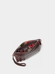 Osprey London Brown The Ruby Saddle Leather Cross-Body Bag - Image 3 of 5