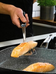 Masterclass Silver Soft Grip Slotted Turner - Image 1 of 6