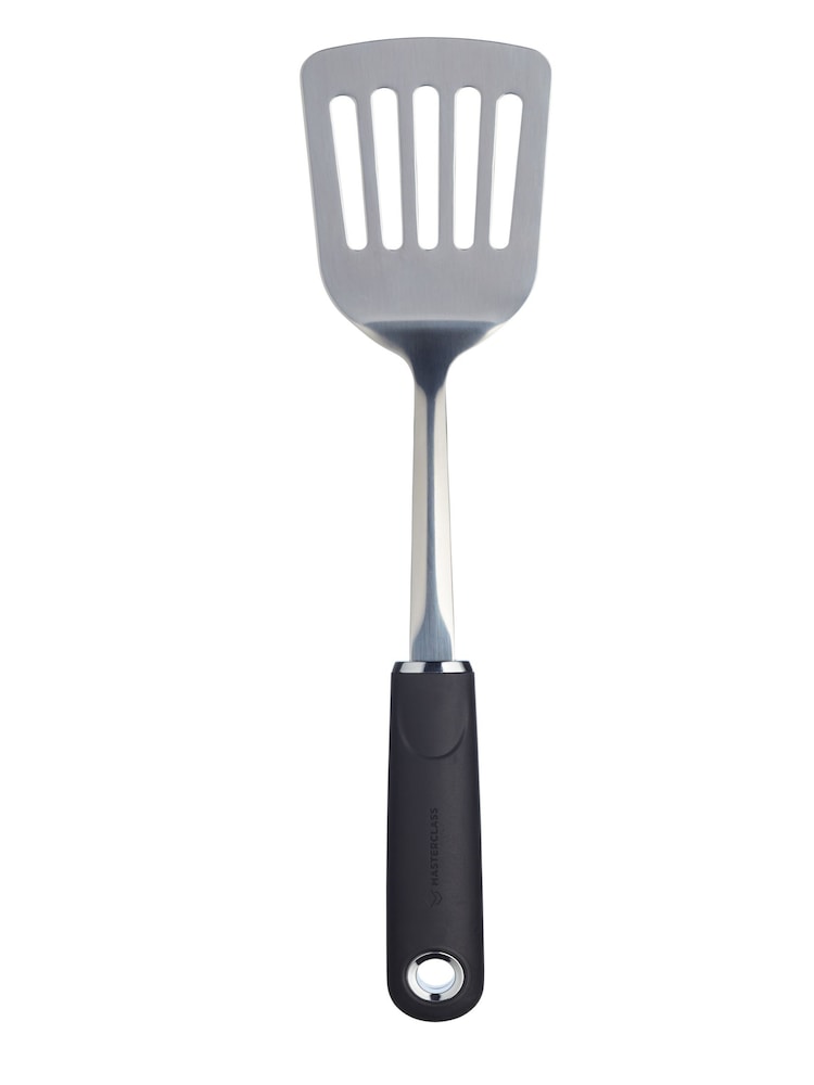 Masterclass Silver Soft Grip Slotted Turner - Image 6 of 6