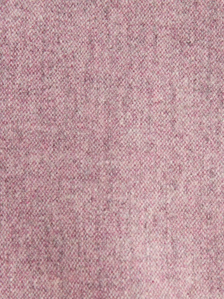 Pink Regular Fit Nova Fides Italian Wool Blend Suit: Jacket - Image 13 of 13
