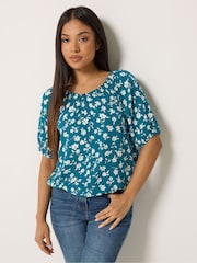 M&Co Petite Ditsy Blouse - 6суретінің 1 суреті