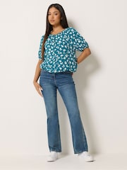M&Co Petite Ditsy Blouse - 6суретінің 2 суреті