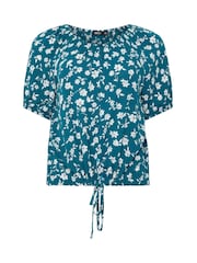 M&Co Petite Ditsy Blouse - 6суретінің 5 суреті