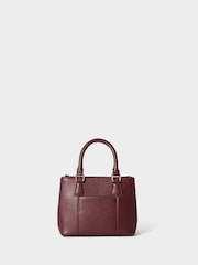 Osprey London Red The Mini Adaline Leather Grab Bag - Image 3 of 6